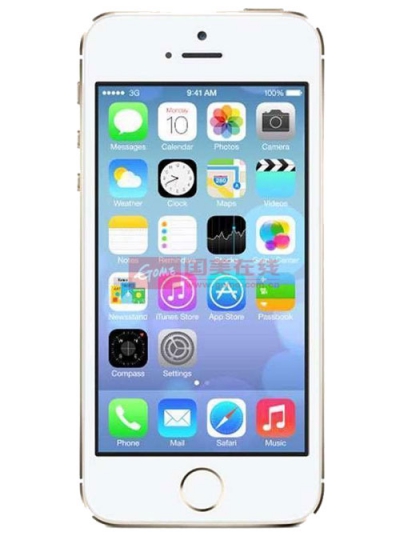 苹果（联通移动双网版）iPhone5S 手机（金色）（16G）支持移动4G、联通/移动3G、联通/移动2G（WCDMA TD-LTE TD-SCDMA GSM）